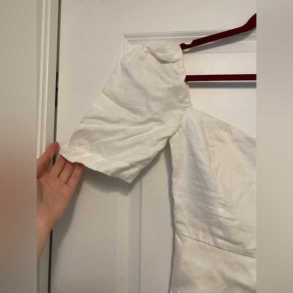 Linen Aritzia crop top - Picture 3 of 6